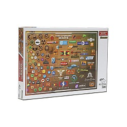 Terraforming Mars Puzzle Logos (500 Pieces) (fry2220)