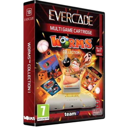 Blaze Evercade Worms Collection 1 Cartridge