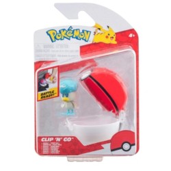 Pokemon Clip N Go Wuaxly And Poke Ball (pkw3630)