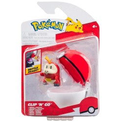 Pokemon Clip N Go Fuecoco And Poke Ball (pkw3628)