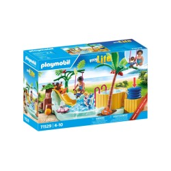Playmobil Children's Pool With Whirlpool (71529)