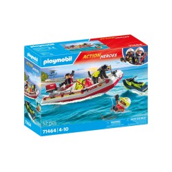 Playmobil Fireboat With Aqua Scooter (71464)