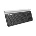 Keyboard Logitech K780 Multi-device Wireless Grey/white (nordic)