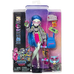 Monster High Deuce Gorgon Ghoulia Yelps Doll (hhk58)