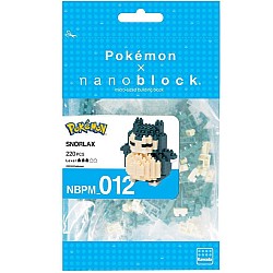 Bandai Nanoblock Pokemon Snorlax Building Block (nbpm012)
