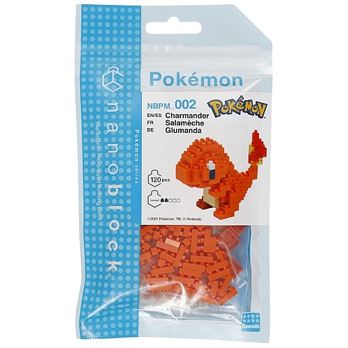Bandai Nanoblock Pokemon Charmander Building Block (nbpm002)