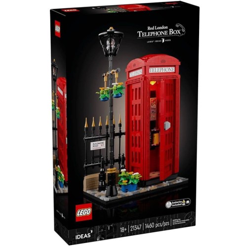 Lego Ideas Red London Telephone Box (21347)