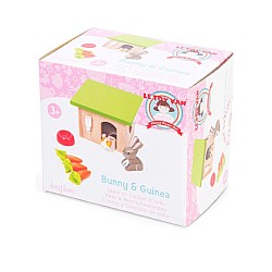 Le Toy Van Dollhouse Pet Set Bunny And Guinea (lme045)