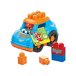 Fisher Price Mega Bloks Block Buddies Ricky Race Car (hkn41)