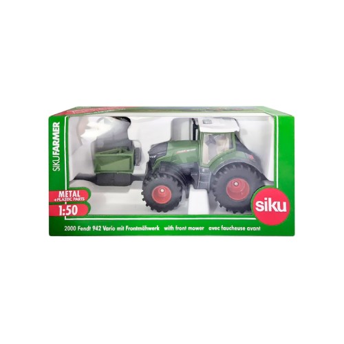 Siku 1:50 Fendt 942 Vario With Front Mower (313-2000)