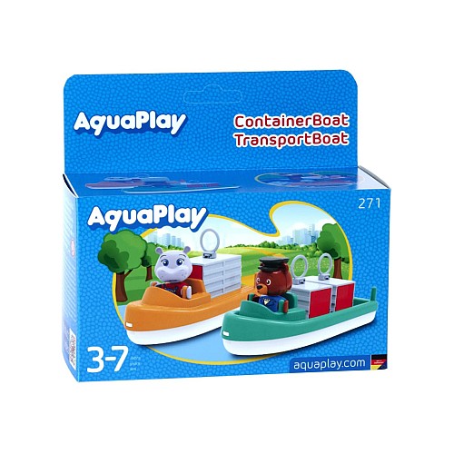 Aquaplay 2 Container Ships W/figures (8700000271)