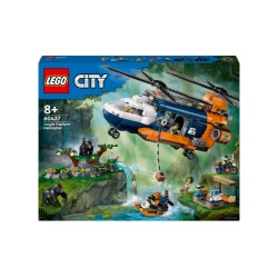 Lego City Exploration Jungle Explorer Helicopter At Base Camp (60437)