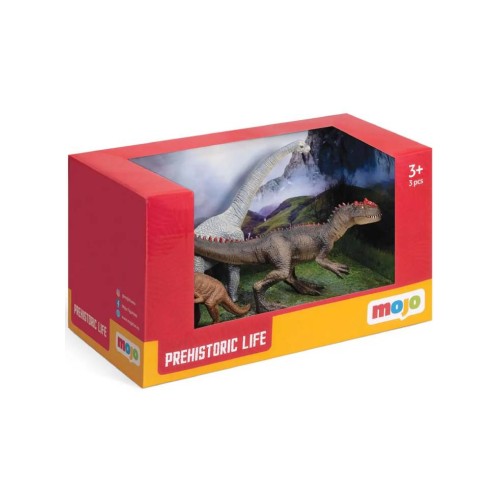 Mojo Dinosaur Set 1 Prehistoric Animals 3 Pcs (mj-380039)