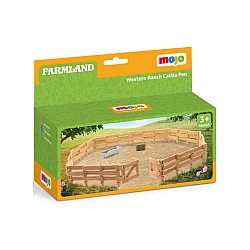 Mojo Western Ranch Animal Enclosure Country Life 11 Pieces (mj-380065)