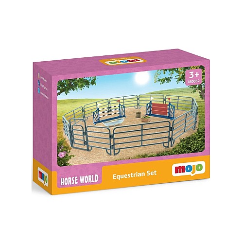 Mojo Horse Riding Ring Farm Life 15 Pieces (mj-380062)