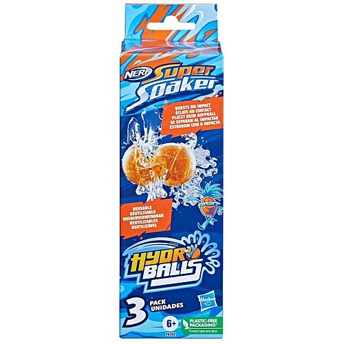 Nerf Super Soaker Hydro Balls 3 Pack (f6392)