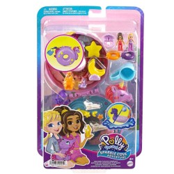 Polly Pocket Sparkle Cove Adventure Unicorn Floatie Compact (hkv34)