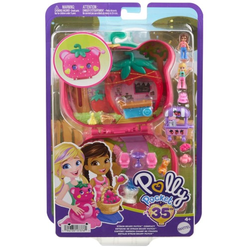 Polly Pocket Straw-beary Patch Compact (hrd35)