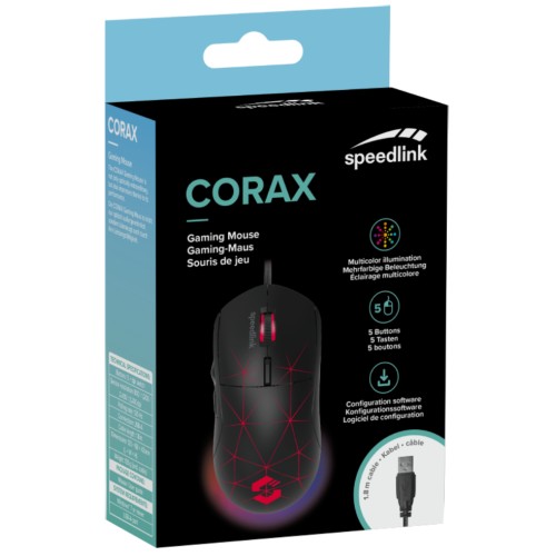 Mouse Speedlink Corax Black