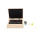 Small Foot Wooden Laptop With Magnet Board (i-sf11193)