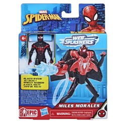 Marvel Spider Man Web Splashers Miles Morales 10cm F8402
