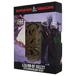 Dungeons & Dragons Limited Edition Legend Of Drizzt 35th Anniversary Ingot