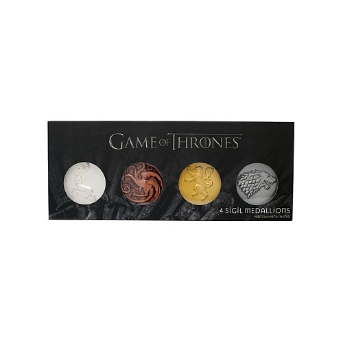 Game Of Thrones Limited Edition Sigil Medallion Collection