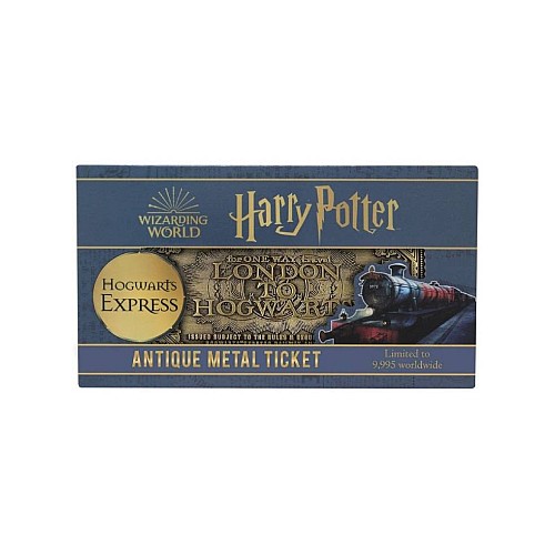 Harry Potter Limited Edition Replica Hogwarts Express Train Ticket
