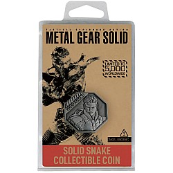 Metal Gear Solid Limited Edition 'solid Snake' Collectible Coin