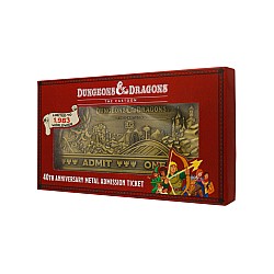 Dungeons & Dragons The Cartoon 40th Anniversary Rollercoaster Ticket
