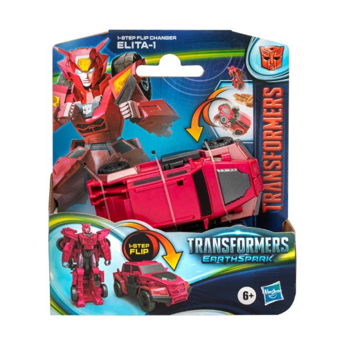 Transformers Earthspark 1-step Flip Changer Elita-1 (f8662)