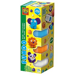 Ses Creative Dough Fundo Wild Animals 3x90gr 1x40gr (s00813)
