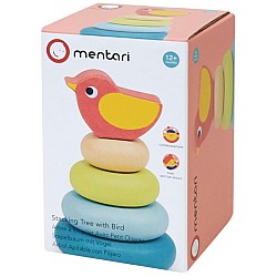 Mentari Stacking Tree With Bird (mt7101)