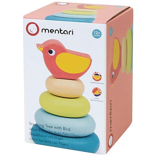 Mentari Stacking Tree With Bird (mt7101)