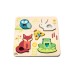 Tender Leaf Puzzle 5 Pcs Touchy Feely Animals (tl8417)