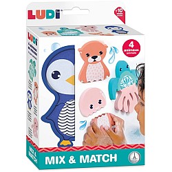 Ludi Mix & Match Foam Animals For The Bath (lu40078)