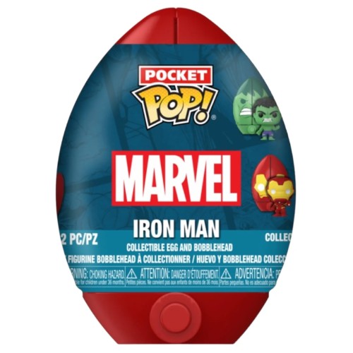 Egg Pocket Pop Marvel Iron Man Collectible Egg Random 4cm