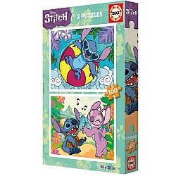 Educa 2x100 Disney Stich (80-19998)