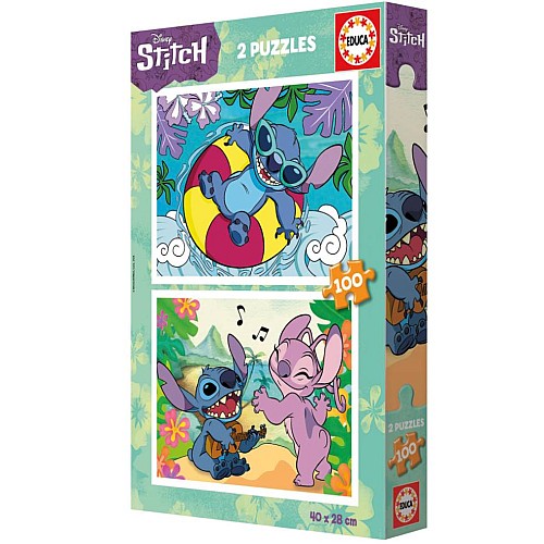 Educa 2x100 Disney Stich (80-19998)