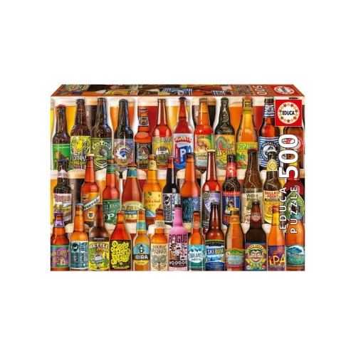 Educa 500 Pcs Craft Beers Puzzle ( 80-19610)