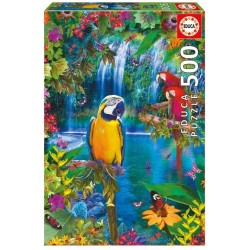 Educa Puzzle 500 Pc Bird Tropical (015512)