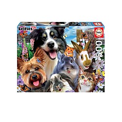 Educa 500 Pcs Funny Selfie Puzzle (80-19250)