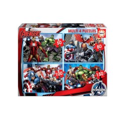 Educa 50-80-100-150 Pcs Avengers Puzzle (80-16331)