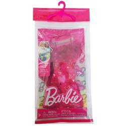 Barbie Fashion And Accessories Complete Look Red Hearts (hrh36)