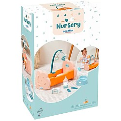 Ecoiffier Doll Bed W. Accessories (i-1873)