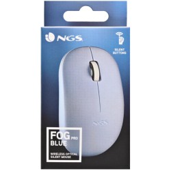 Mouse Ngs Wireless Fog Pro 1000dpi Blue