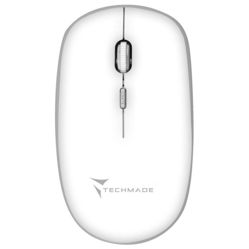 Mouse Techmade Wireless 1600 Dpi White