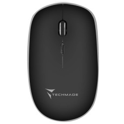 Mouse Techmade Wireless 1600 Dpi Black