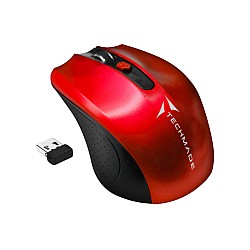 Techmade Mouse Wireless Tm-xj30-red Red