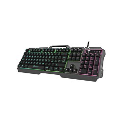 Techmade Keyboard Gaming Meccanica Rgb Black (italian)
